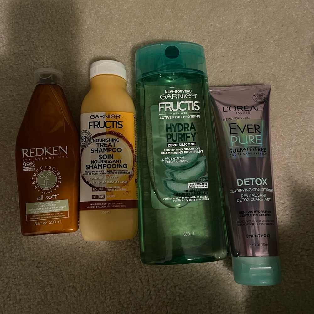 Garnier Fructis Hydra Purify Shampoo - Green